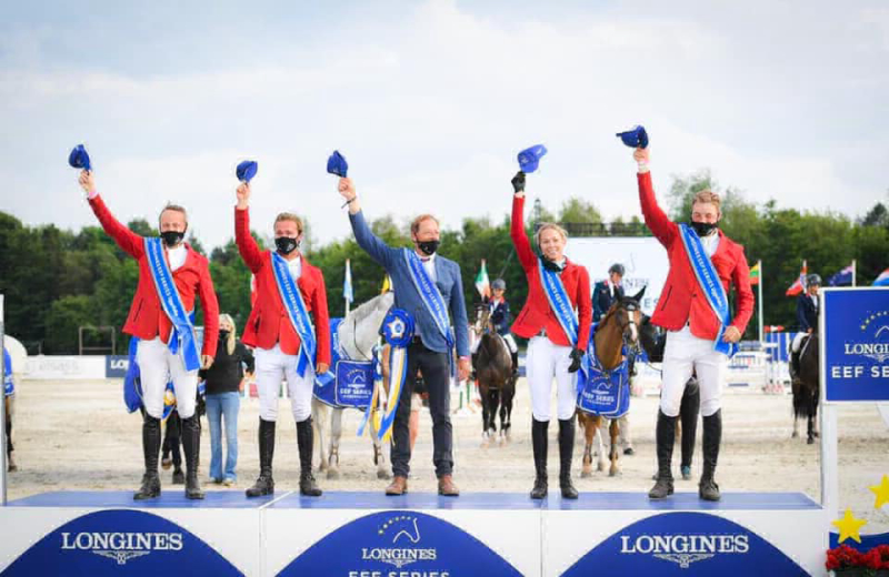 Denmark wins the Longines Nations Cup⁣⁣ at CSIO3* Uggerhalne