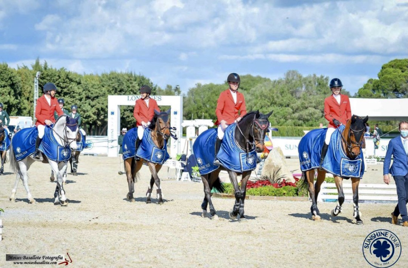 Denmark 2nd in the Nations Cup CSIO3* Sunshine Tour