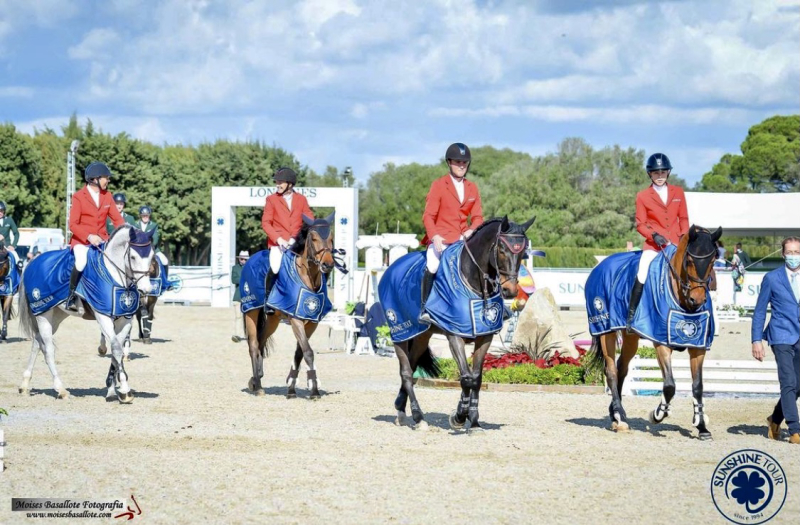 Denmark 2nd in the Nations Cup CSIO3* Sunshine Tour